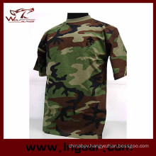 Military Tactical Fashion Camouflage Short Sleeve T-Shirt Catton T-Shirt Fashion